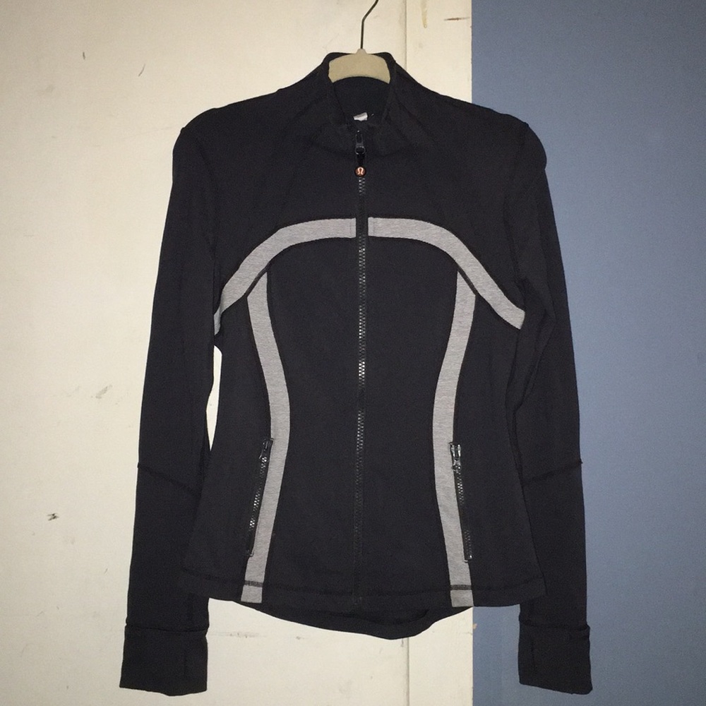 Lululemon Define Jacket Coal / Wee Stripe